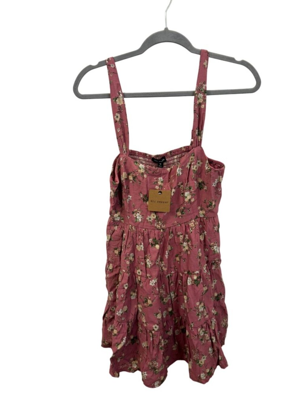 NWT Blu Pepper floral dress size m